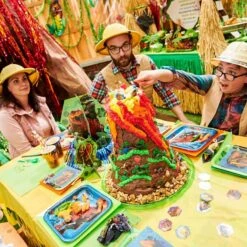 AMSCAN Jurassic World Table Decorating Kit 23pc -Amscan 760142 02