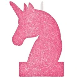 AMSCAN Glitter Magical Unicorn Birthday Candle