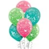 AMSCAN 6ct, Selfie Celebration Birthday Balloons