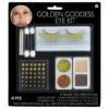 AMSCAN Gold Eye Makeup Kit