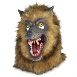 AMSCAN Brown Werewolf Mask