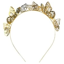 AMSCAN Golden Butterfly Headband