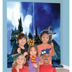 AMSCAN Harry Potter Scene Setter With Photo Booth Props