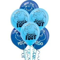 AMSCAN 6ct, Smallfoot Balloons