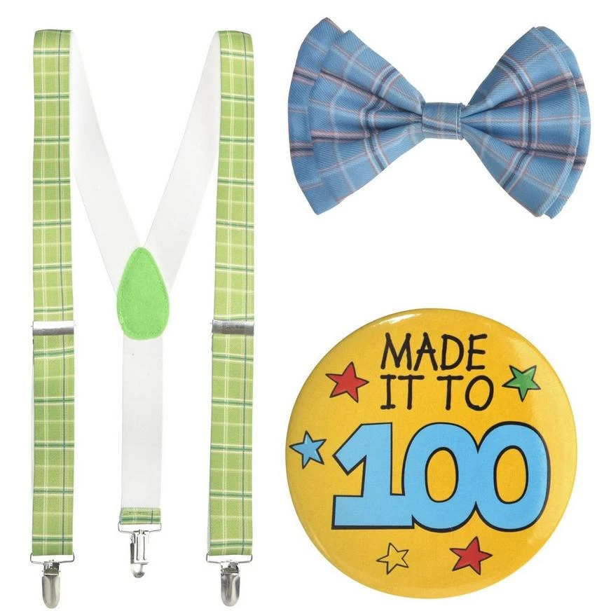 AMSCAN Boys 100th Day Of School Grandpa Costume Accessory Kit 2 AMSCAN Boys 100th Day Of School Grandpa Costume Accessory Kit - Image 2