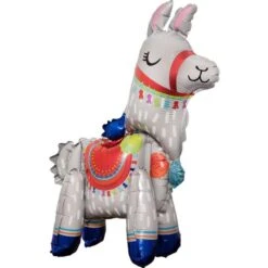 AMSCAN Air-Filled Sitting Llama Balloon, 21in