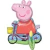 AMSCAN Air-Filled Sitting Peppa Pig Balloon, 22in