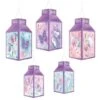 AMSCAN Flutter Paper Lanterns 5ct