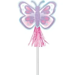 AMSCAN Glitter Flutter Wands 8ct
