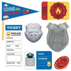 AMSCAN First Responders Favor Pack, 48pc