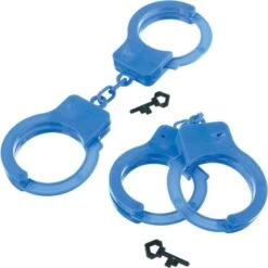 AMSCAN Handcuff Favors, 4ct - First Responders