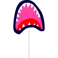AMSCAN Shark Party Photo Booth Kit 16pc -Amscan 914471 04