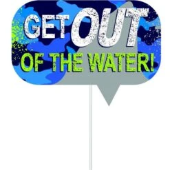 AMSCAN Shark Party Photo Booth Kit 16pc -Amscan 914471 08