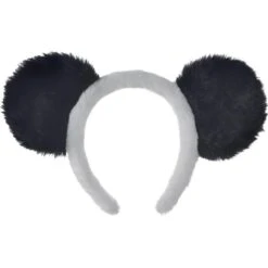 AMSCAN Furry Panda Ear Headband
