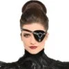 AMSCAN Domineering Faux Leather & Metal Eye Patch