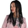 AMSCAN Black Box Braid Wig, 20in - 90s