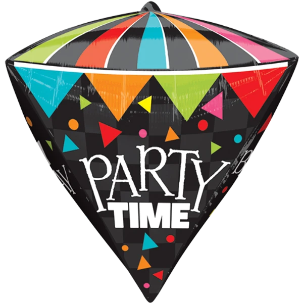 Amscan 17" Diamondz Happy Birthday Foil Balloon 1 Amscan 17" Diamondz Happy Birthday Foil Balloon