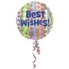 Amscan 18" Bright Best Wishes Foil Balloon