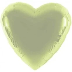 Amscan 18" Leaf Green Foil Heart