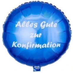 Amscan 18" Periwinkle Blue Foil Round