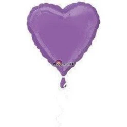 Amscan 18" Spring Lilac Foil Heart