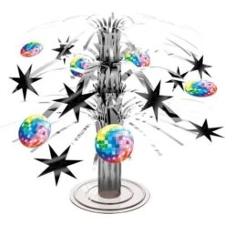 Amscan 240098 70s Mini Disco Cascade Centerpiece