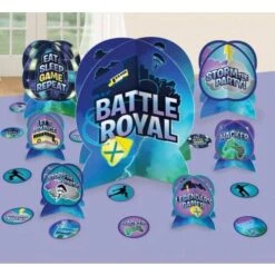 Amscan 282412 Battle Royal Party Table Centrepiece Decoration Kit