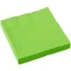 Amscan (33cm X 33cm, Kiwi Green) 2 Ply Solid Colour Party Napkins (Pack Of 20)
