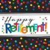 Amscan 511552 33 Cm Happy Retirement Luncheon Napkins