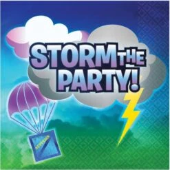 Amscan 512412 Battle Royal Luncheon Napkins 16 Pack