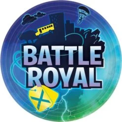 Amscan 552412 Battle Royal Paper Party Plates 8 Pack