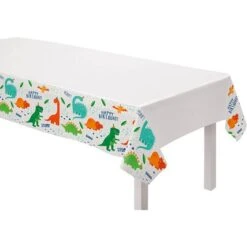 Amscan 572270 Dino-Mite Dinosaur Party Plastic Table Cover 1.37 M X 2.43 M