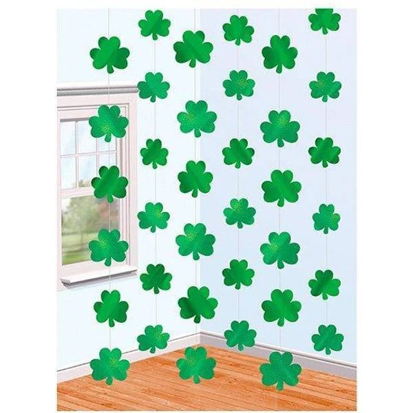 Amscan 672051 String Decorations Shamrock, 2.1m 1 Amscan 672051 String Decorations Shamrock, 2.1m