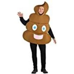 Amscan 848472-55 Poop Costume, Brown, Adult Plus Size