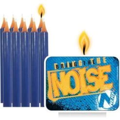 Amscan 9903930 Nerf Blast Party Birthday Cake Candles 11 Pack