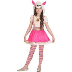 Amscan 9905029 Child Llama Costume Set, 4-6 Years-2 Pcs