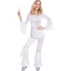 Amscan 9905713 70's Dancing Diva Costume Set, 14-16 Years-3 Pcs
