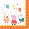 Amscan 9906331 Peppa Pig Party Luncheon Napkins 16 Pack