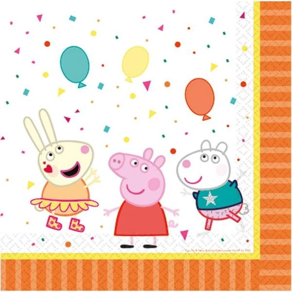 Amscan 9906331 Peppa Pig Party Luncheon Napkins 16 Pack 1 Amscan 9906331 Peppa Pig Party Luncheon Napkins 16 Pack