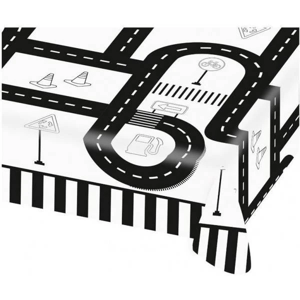 Amscan 9906582 On The Road Birthday Party Paper Table Cover 1.2 M X 1.8 M 1 Amscan 9906582 On The Road Birthday Party Paper Table Cover 1.2 M X 1.8 M