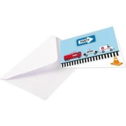 Amscan 9906587 On The Road Birthday Party Invitations 8 Pack