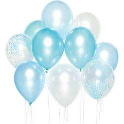 Amscan 9907428 Blue Latex Balloon DIY Kit 11"(10-Piece) -1 Pack