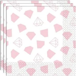 Amscan 9909892 Team Bride Hen Party Luncheon Napkins 16 Pack