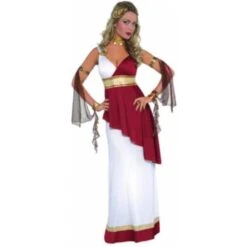 Amscan 996159 Adults Imperial Empress Fancy Dress Greek Roman Costume Outfit (UK Dress Size 10-12)