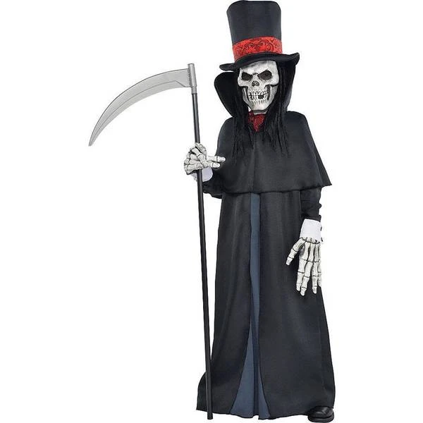 Amscan 999477 Childs Dapper Death Fancy Dress Halloween Costume Kids Boys Grim Reaper Outfit (Age 14-16 Years) 1 Amscan 999477 Childs Dapper Death Fancy Dress Halloween Costume Kids Boys Grim Reaper Outfit (Age 14-16 Years)