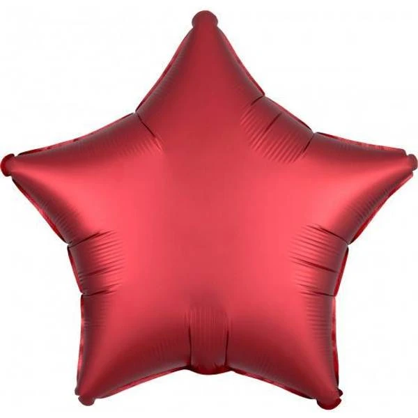 Amscan Anagram 3858501 Satin Luxe Sangria Red Foil Star Balloon 18 Inch 1 Amscan Anagram 3858501 Satin Luxe Sangria Red Foil Star Balloon 18 Inch