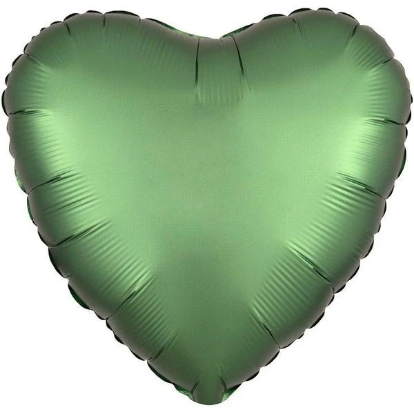Amscan Anagram 3858701 Satin Luxe Emerald Green Foil Heart Balloon 18 Inch 1 Amscan Anagram 3858701 Satin Luxe Emerald Green Foil Heart Balloon 18 Inch