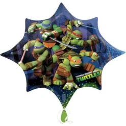 Amscan Anagram Supershape Ninja Turtles