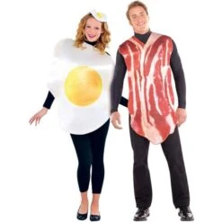 Amscan Bacon & Egg Breakfast Buddies Costumes