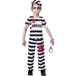 Amscan Boys Halloween Zombie Convict Costume